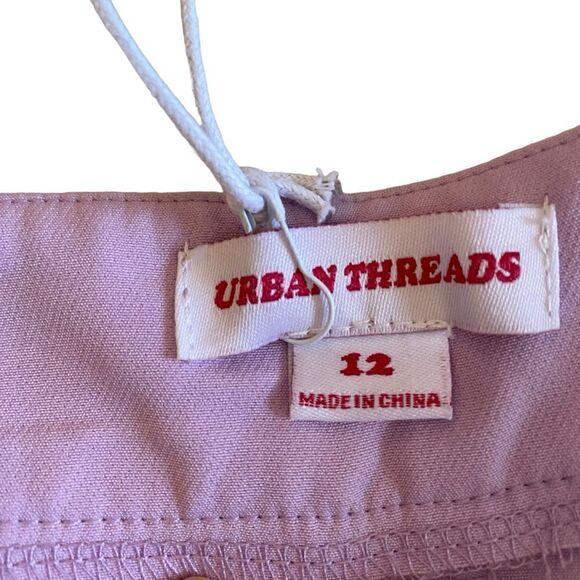 NWT Urban Threads Longline Tailored Lilac Shorts - Picture 10 of 10